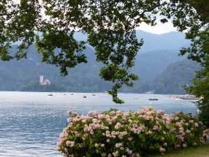 Der See in Bled, Tschechien